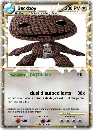Pokemon Sackboy
