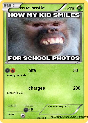 Pokemon true smile