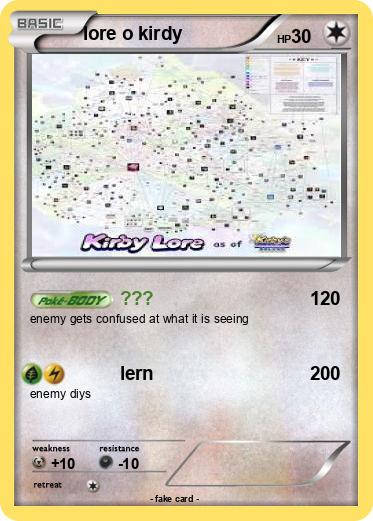 Pokemon lore o kirdy