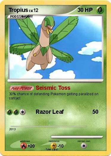 Pokemon Tropius