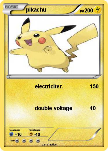 Pokemon pikachu