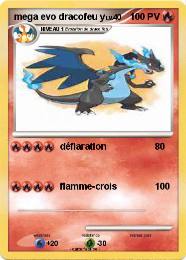 Pokemon mega evo dracofeu y