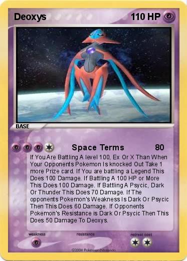 Pokemon Deoxys                   