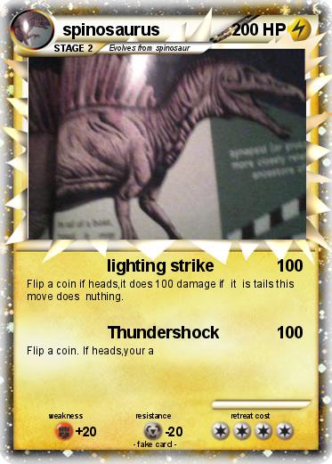 Pokemon spinosaurus