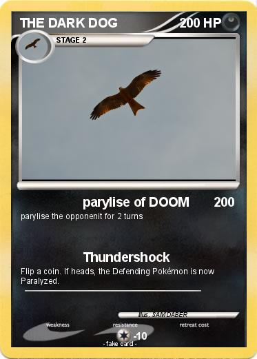 Pokemon THE DARK DOG