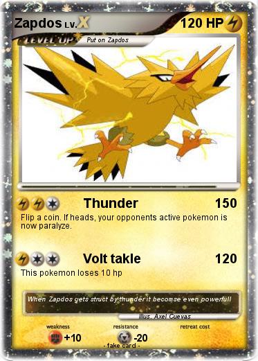 Pokemon Zapdos
