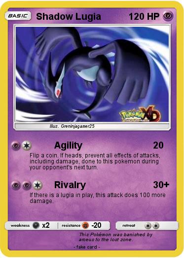 Pokemon Shadow Lugia