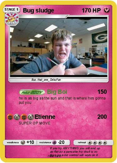 Pokemon Bug sludge