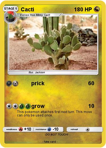 Pokemon Cacti