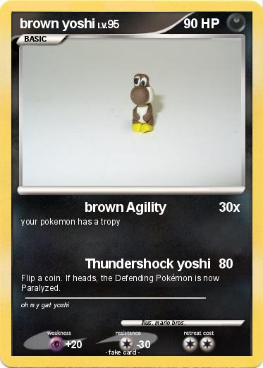 Pokemon brown yoshi