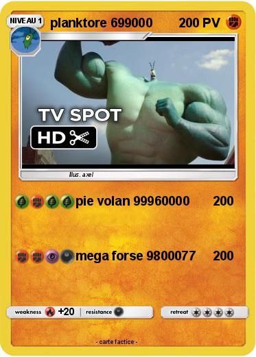 Pokemon planktore 699000