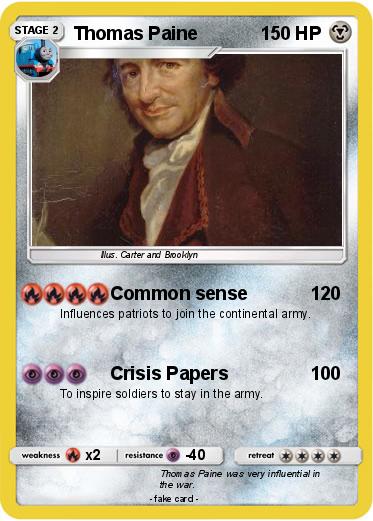 Pokemon Thomas Paine