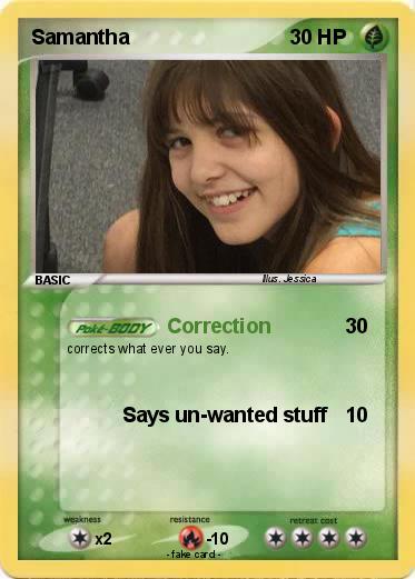 Pokemon Samantha