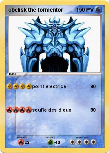 Pokemon obelisk the tormentor