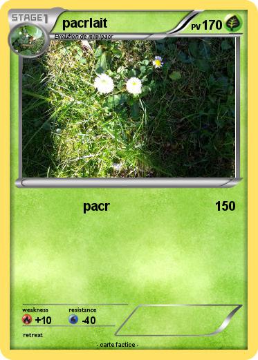 Pokemon pacrlait