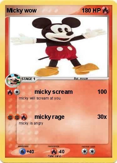 Pokemon Micky wow