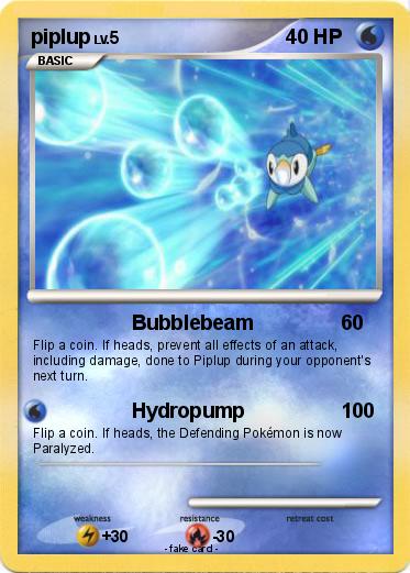 Pokemon piplup