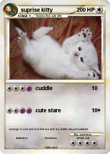 Pokemon suprise kitty