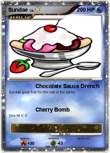 Pokemon Sundae