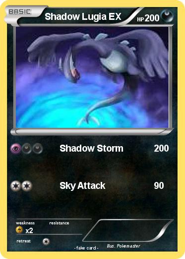Pokemon Shadow Lugia EX