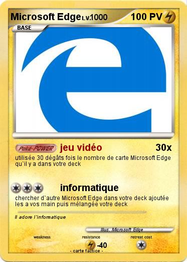 Pokemon Microsoft Edge