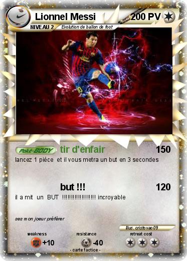 Pokemon Lionnel Messi