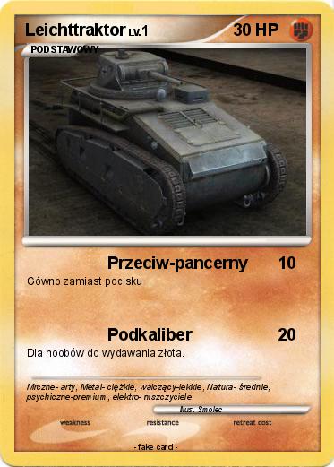 Pokemon Leichttraktor