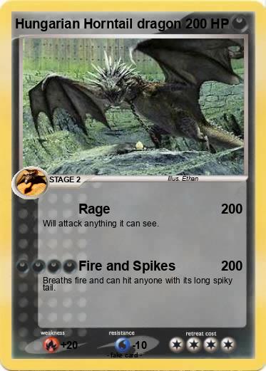 Pokemon Hungarian Horntail dragon
