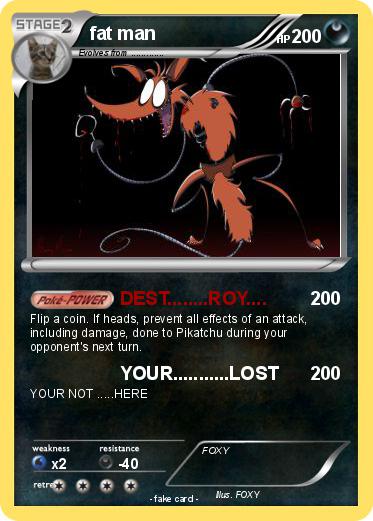 Pokemon fat man