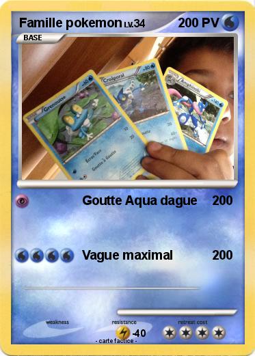 Pokemon Famille pokemon
