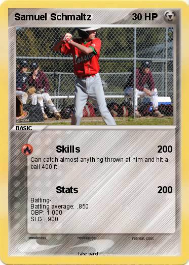 Pokemon Samuel Schmaltz