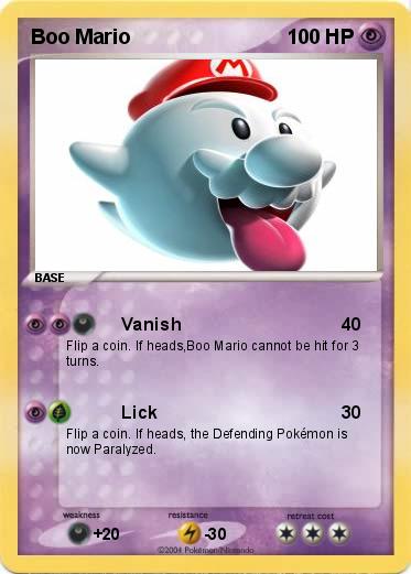 Pokemon Boo Mario