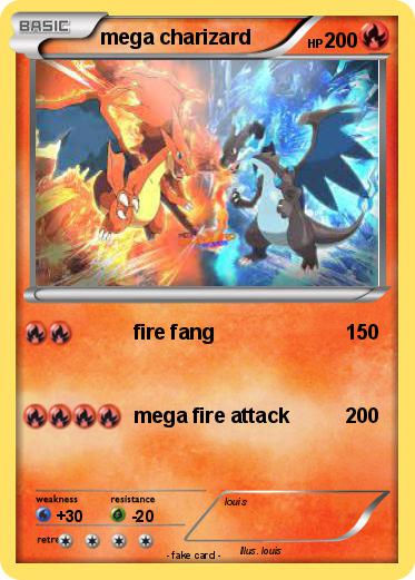 Pokemon mega charizard