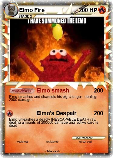 Pokemon Elmo Fire