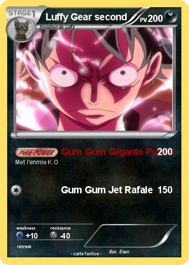 Pokemon Luffy Gear second