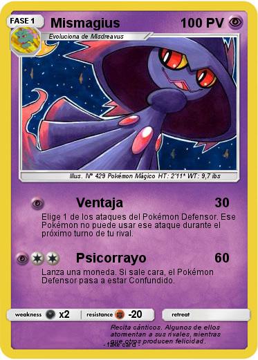 Pokemon Mismagius