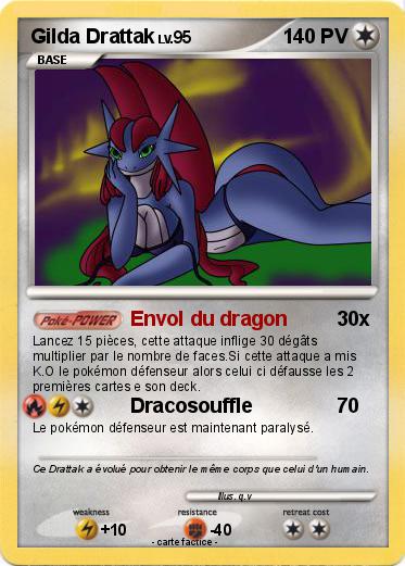 Pokemon Gilda Drattak