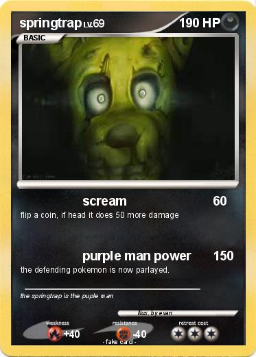Pokemon springtrap