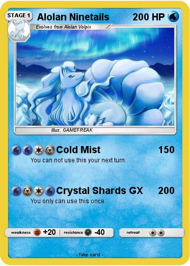 Pokemon Alolan Ninetails