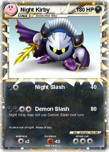 Pokemon Night Kirby