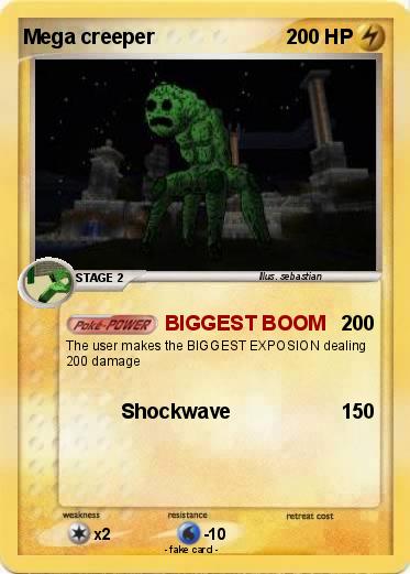 Pokemon Mega creeper