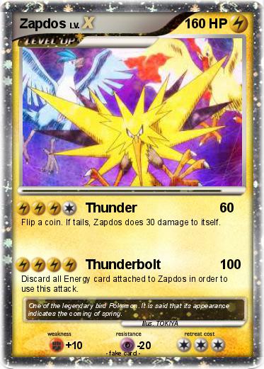 Pokemon Zapdos