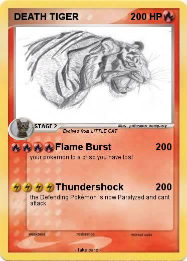 Pokemon DEATH TIGER