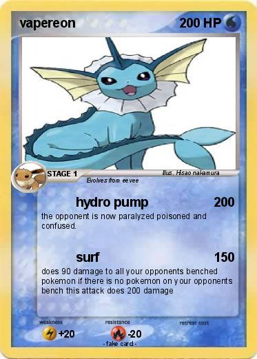 Pokemon vapereon