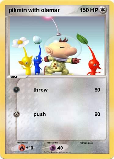 Pokemon pikmin with olamar