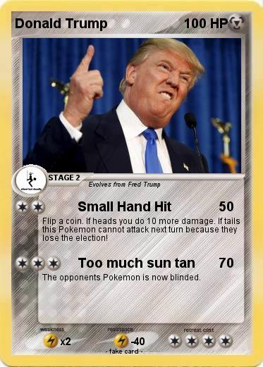Pokemon Donald Trump