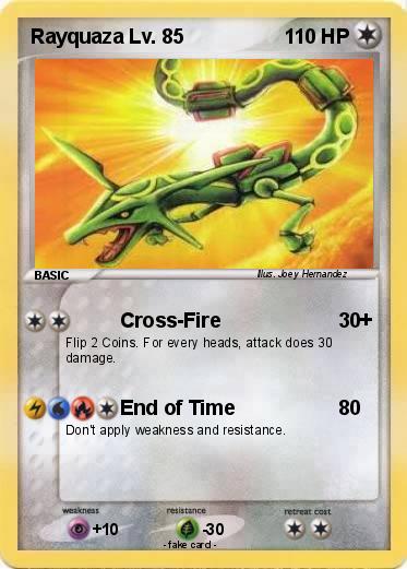 Pokemon Rayquaza Lv. 85