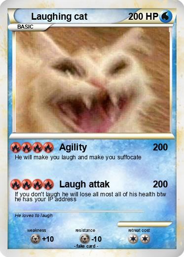 Pokemon Laughing cat