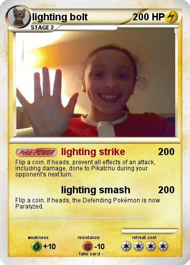 Pokemon lighting bolt