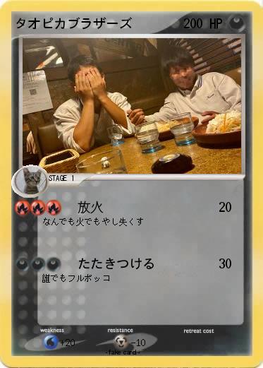 Pokemon タオピカブラザーズ